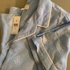 Lou & Grey | Soft Blue Pajama Shirt